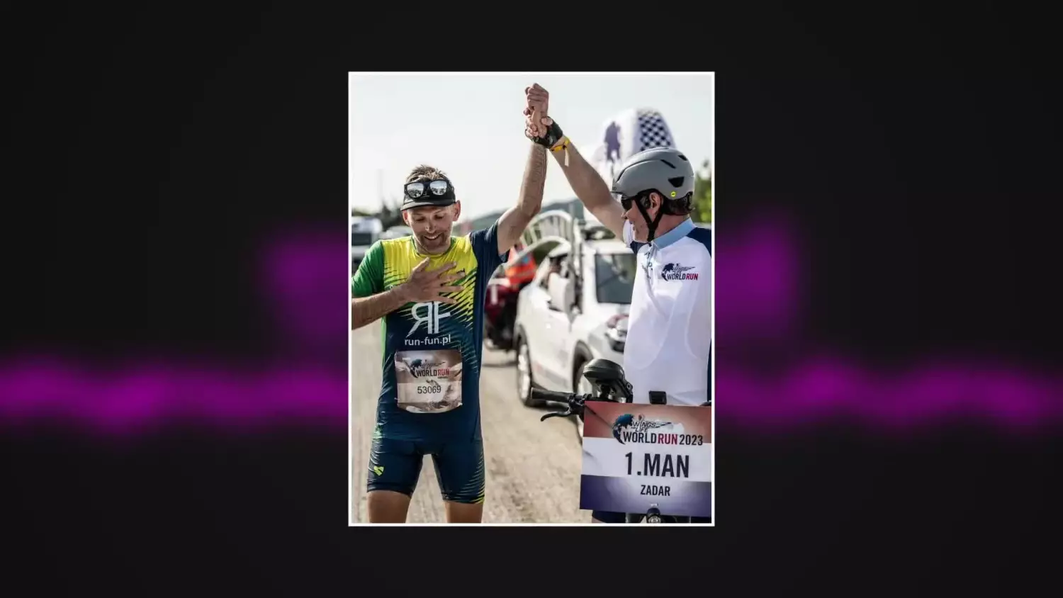 Kiedy biega, dostaje skrzydeł