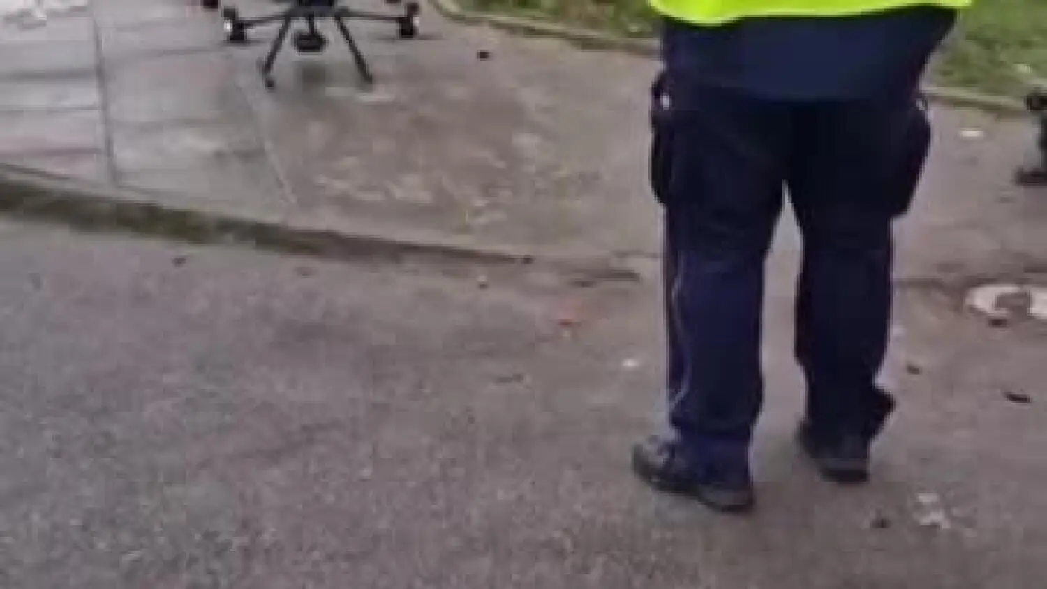 Dron Straży Miejskiej